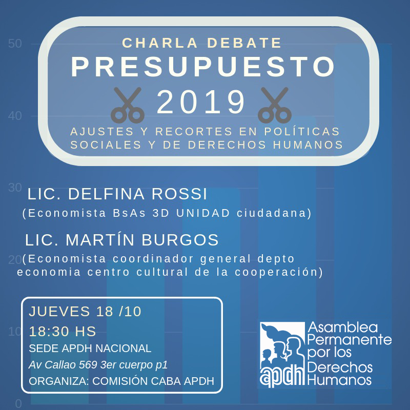 PRESUPUESTO 2019 - CHARLA
