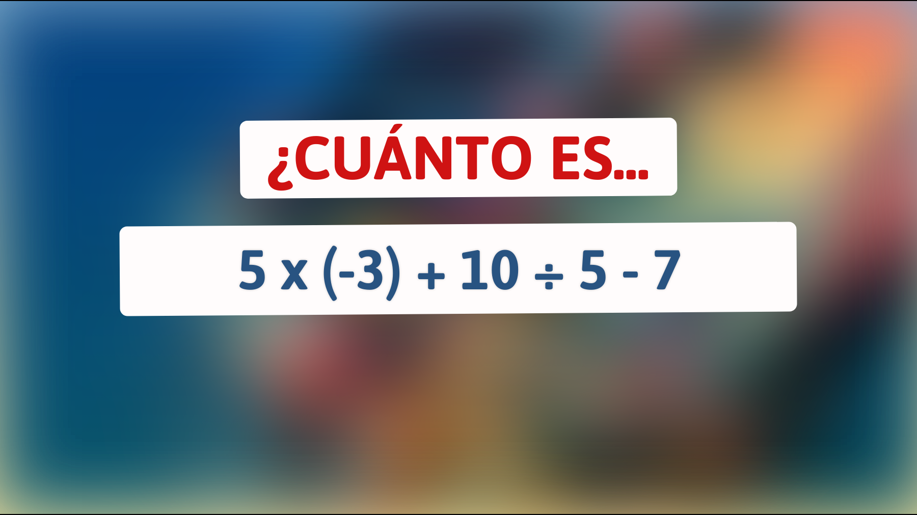 \"El desafío matemático que solo los más brillantes pueden resolver: ¿Eres uno de ellos?\""